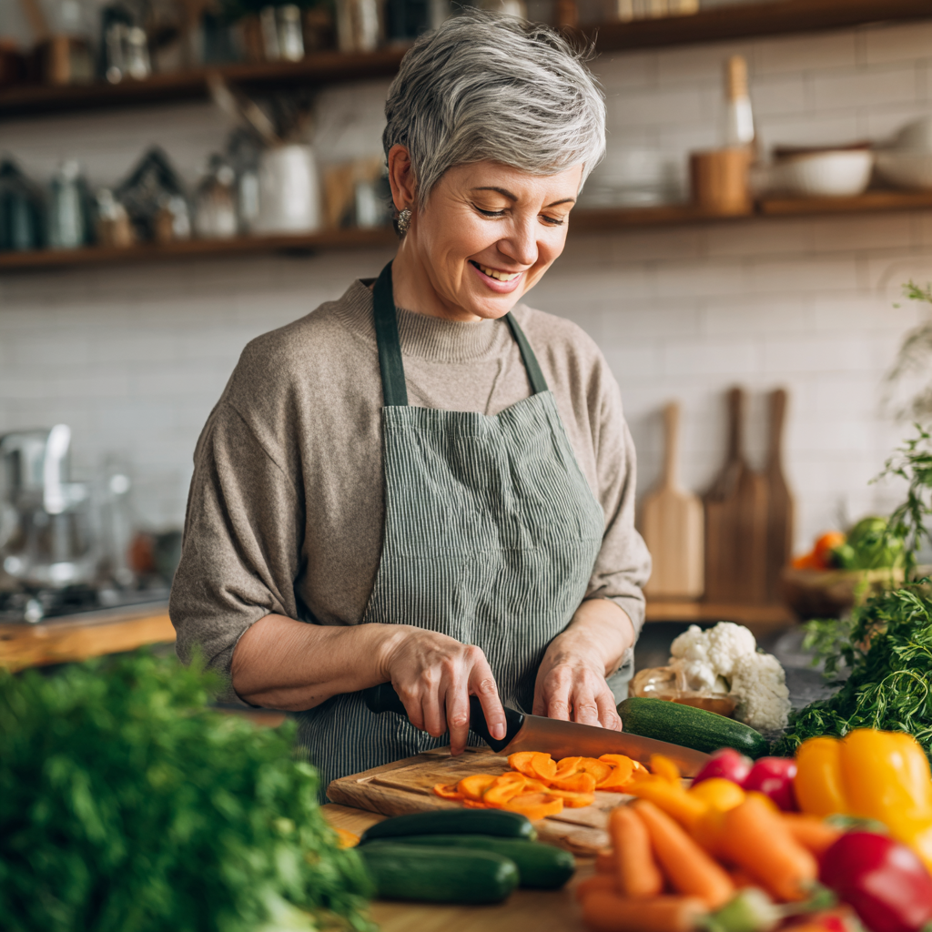 Happy Ukrainian family of different ages shopping for fresh local produce at farmers market, representing healthy local food choices